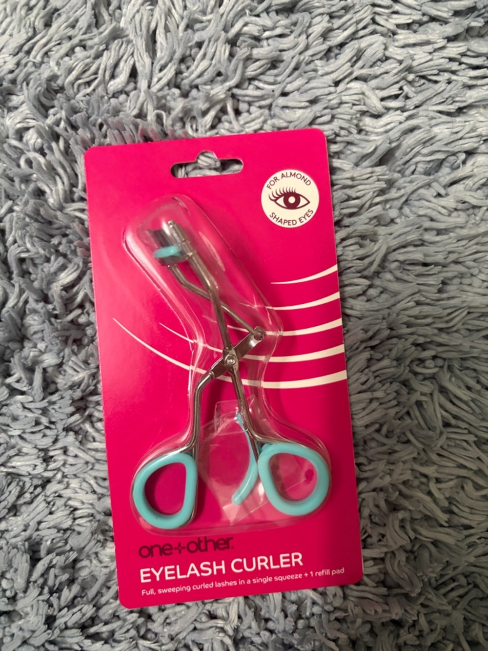 Blue and Silver Eyelash Curler